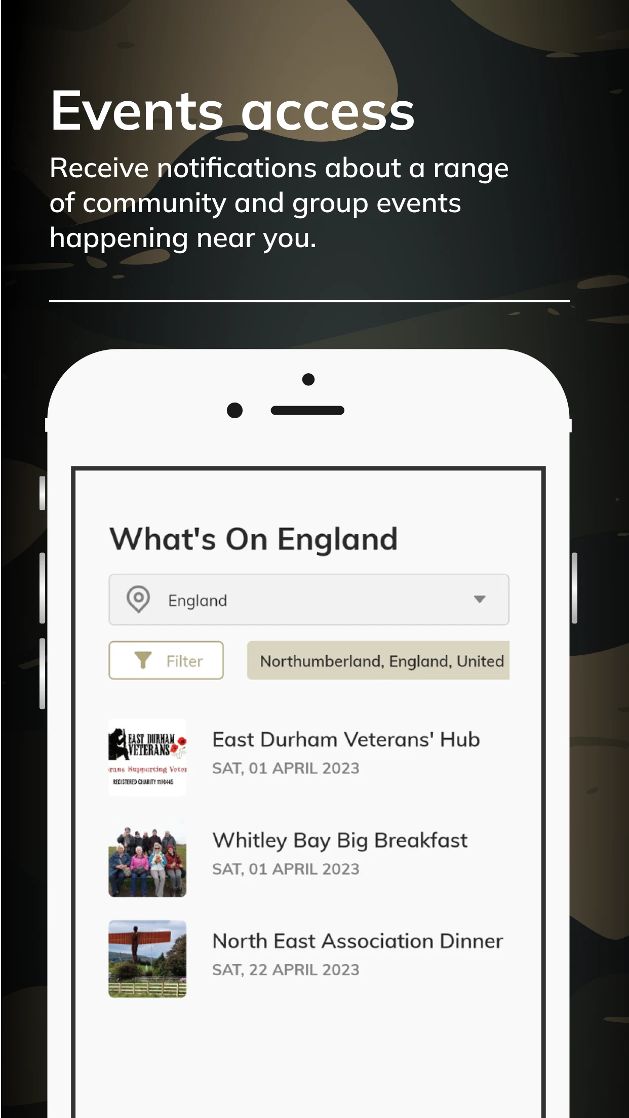 Military App screenshot