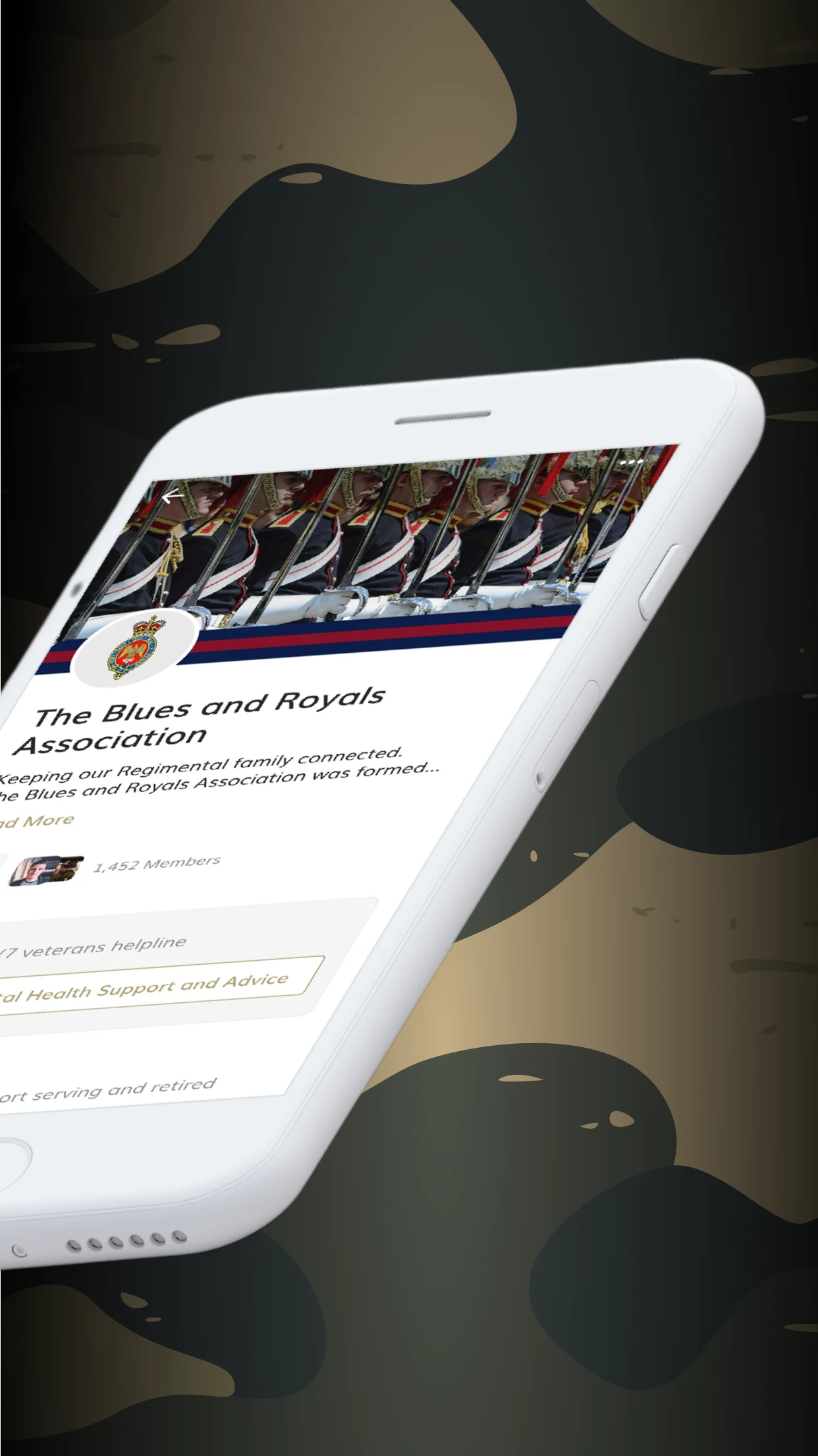 Military App screenshot