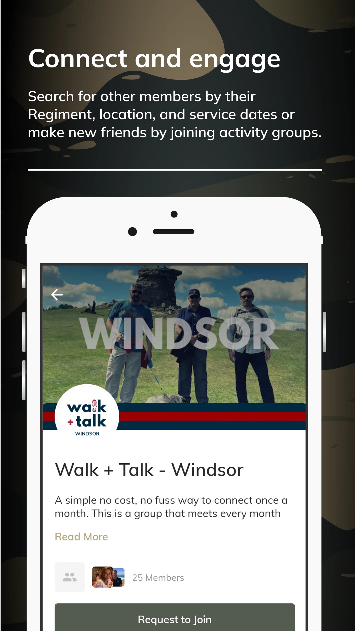 Military App screenshot
