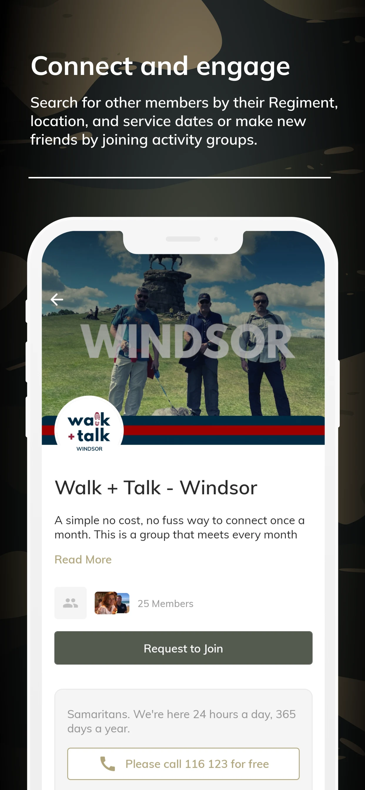 Military App screenshot